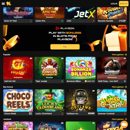 Fairspin desktop screenshot