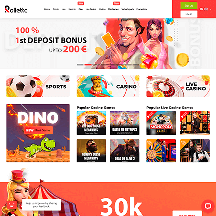 Rolletto desktop screenshot