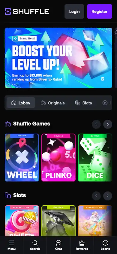 Shuffle desktop screenshot
